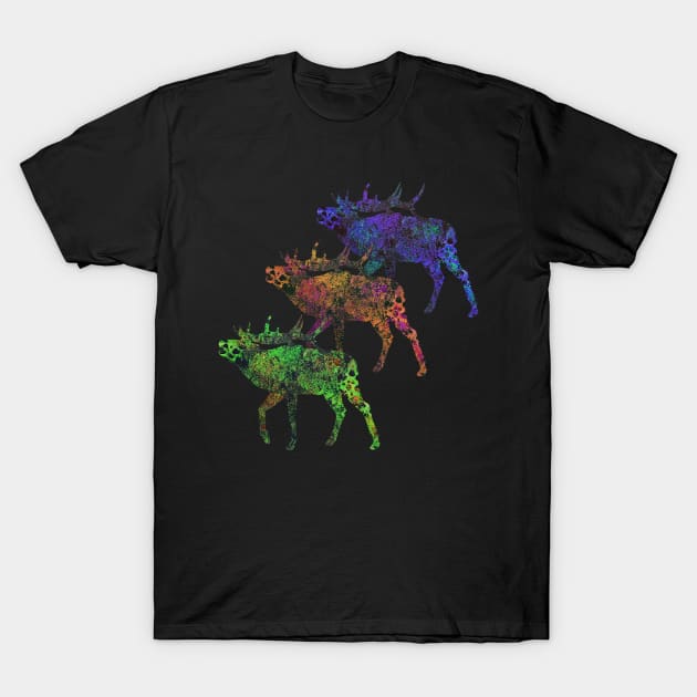 Three Kings T-Shirt by Whisperingpeaks